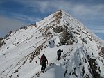 Salita al Monte Cavallo con la prima neve (2 novembre 08) - FOTOGALLERY